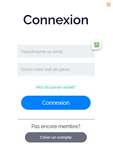 Connexion des membres du God Of Coins Casino